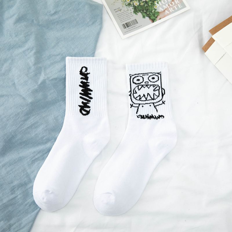 BlackPluss - Cartoon Pattern Hip Hop Style Street Fashion Creative