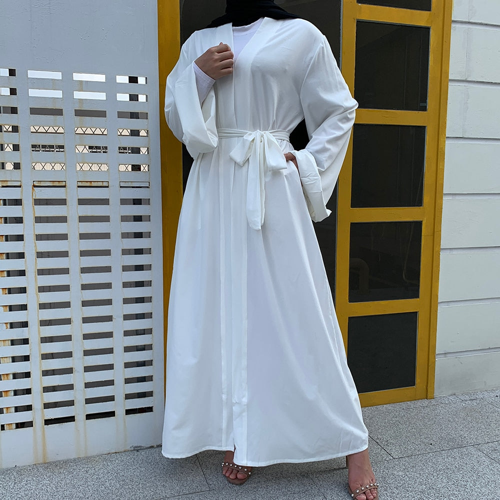 BlackPluss - Open Kaftan Kimono Cardigan Hijab