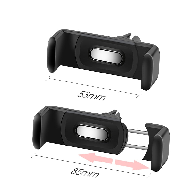 BlackPluss - Car Phone Holder Car Air Mount Clip.