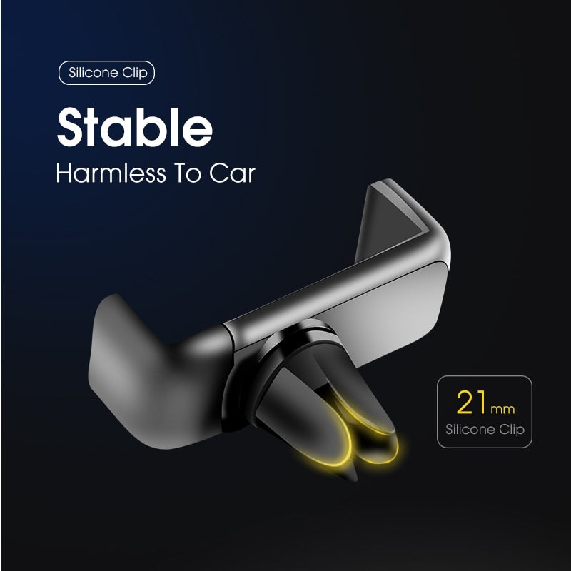 BlackPluss - Car Phone Holder Car Air Mount Clip.