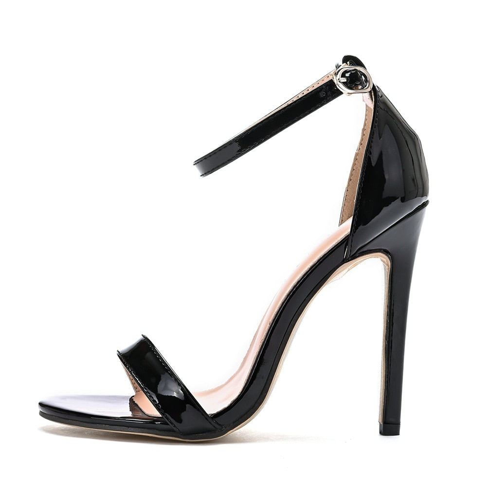 BlackPluss - Crystal Queen Sexy Black 11CM Spike High Heel
