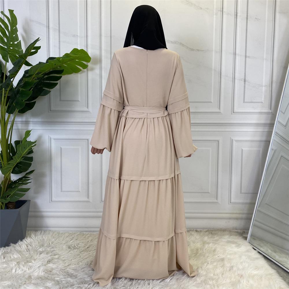 BlackPluss - Long Sleeve Maxi Kaftan Turkey Arabic Islamic Clothing
