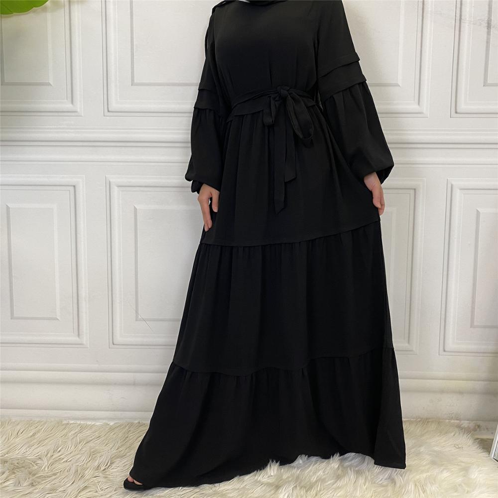 BlackPluss - Long Sleeve Maxi Kaftan Turkey Arabic Islamic Clothing