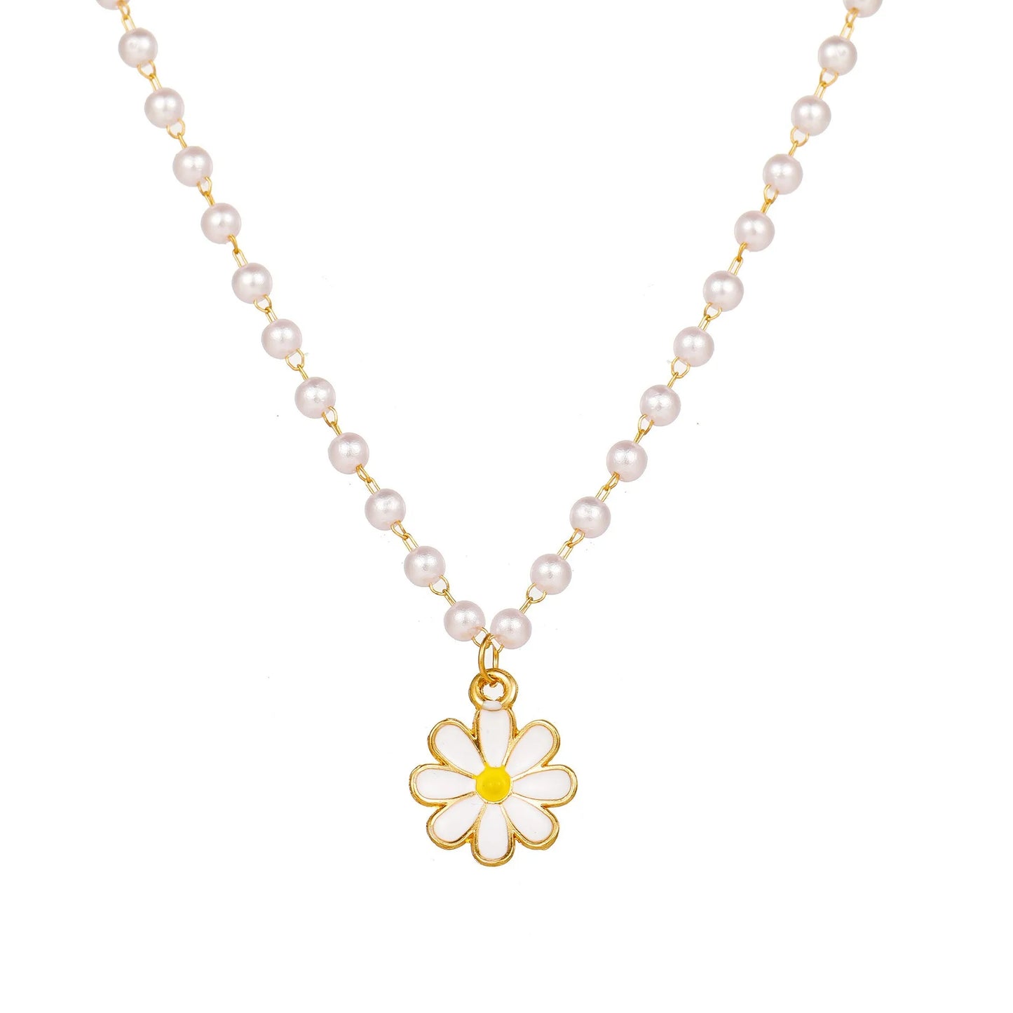 BlackPluss - Flower Bracelets Personality Minimalist Flowers Pearl
