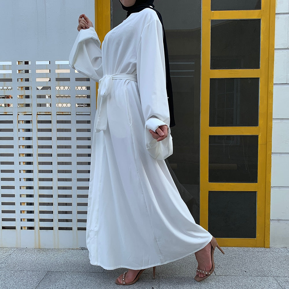 BlackPluss - Open Kaftan Kimono Cardigan Hijab