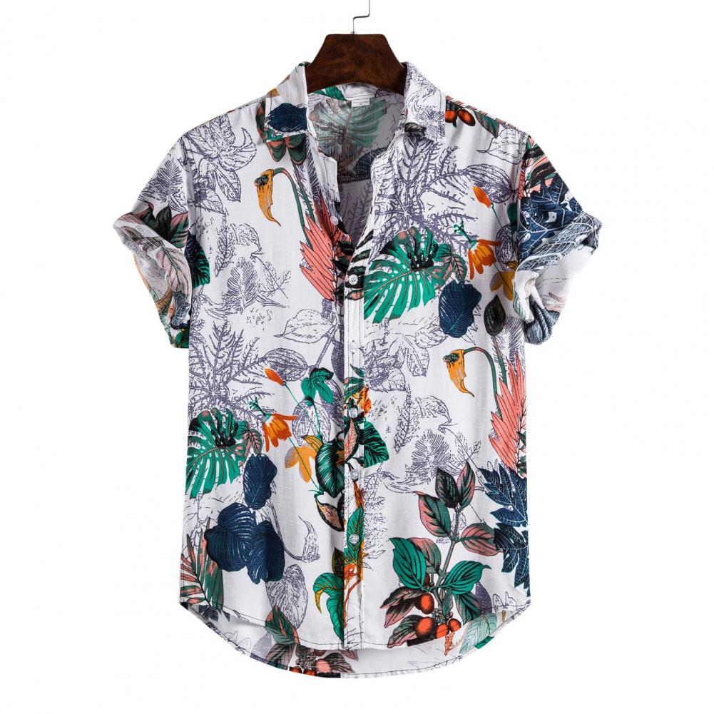 BlackPluss - Casual Hawaii Holiday Beach Shirt Tee