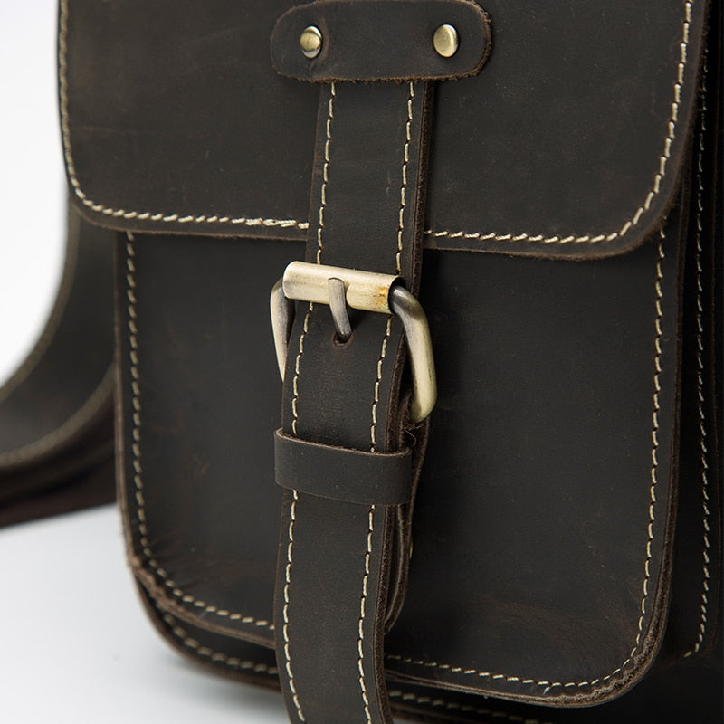 BlackPluss - Travel Shoulder Business Messenger Women Men Bag Genuine Leather Briefcase For Documents Big Handbag Male Female Laptop Tablet