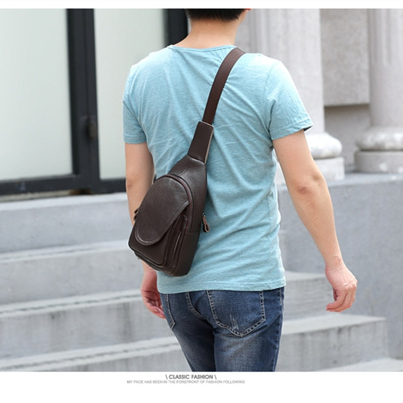BlackPluss - Men Series Men Bag Bust Casual Bagpack.