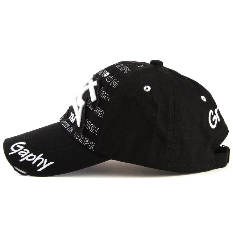 BlackPluss - مجموعة MOHSEN - قبعة بيسبول Xthree Snapback Hip Hop.