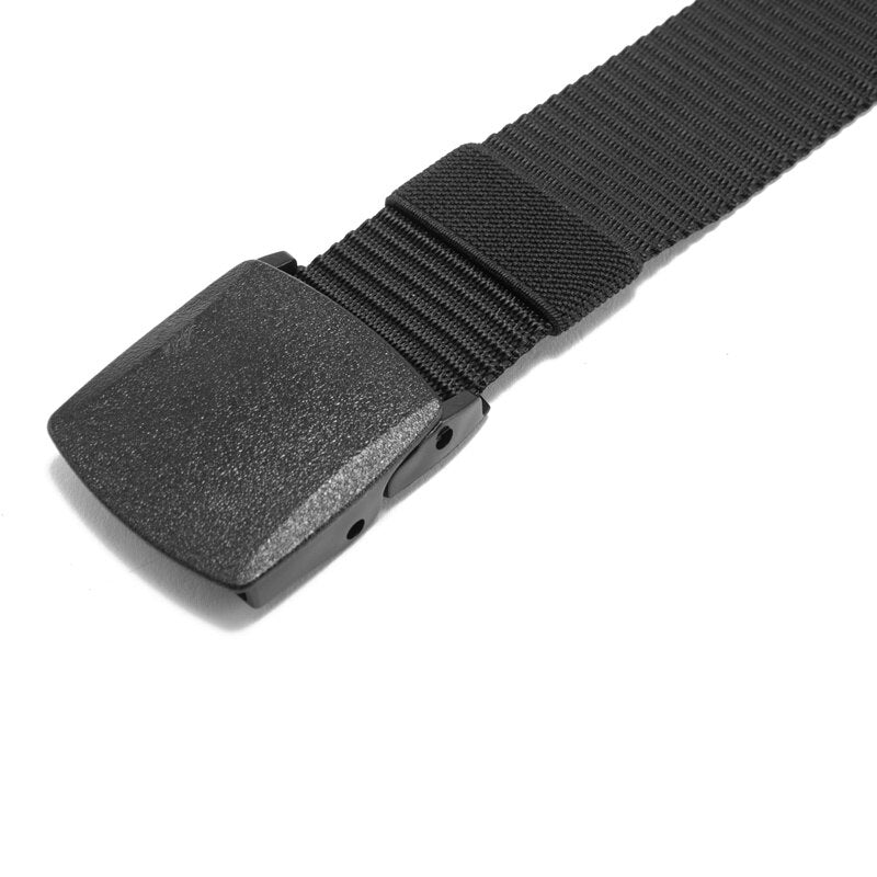 BlackPluss - Buckle Nylon Belt Male Army Tactical Belt Mens Military Waist.