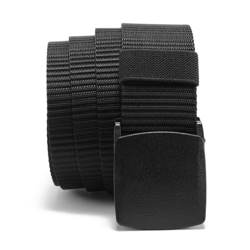 BlackPluss - Buckle Nylon Belt Male Army Tactical Belt Mens Military Waist.