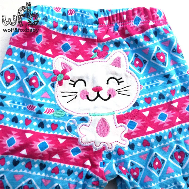 BlackPluss - 5pcs/pack 0-2years PP pants trousers Baby Infant cartoonfor boys girls Clothing