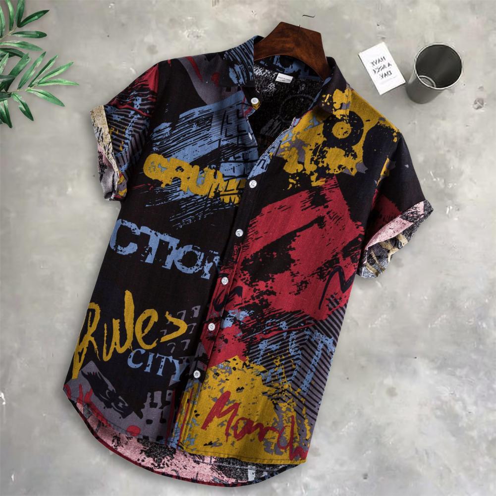 BlackPluss - Casual Hawaii Holiday Beach Shirt Tee