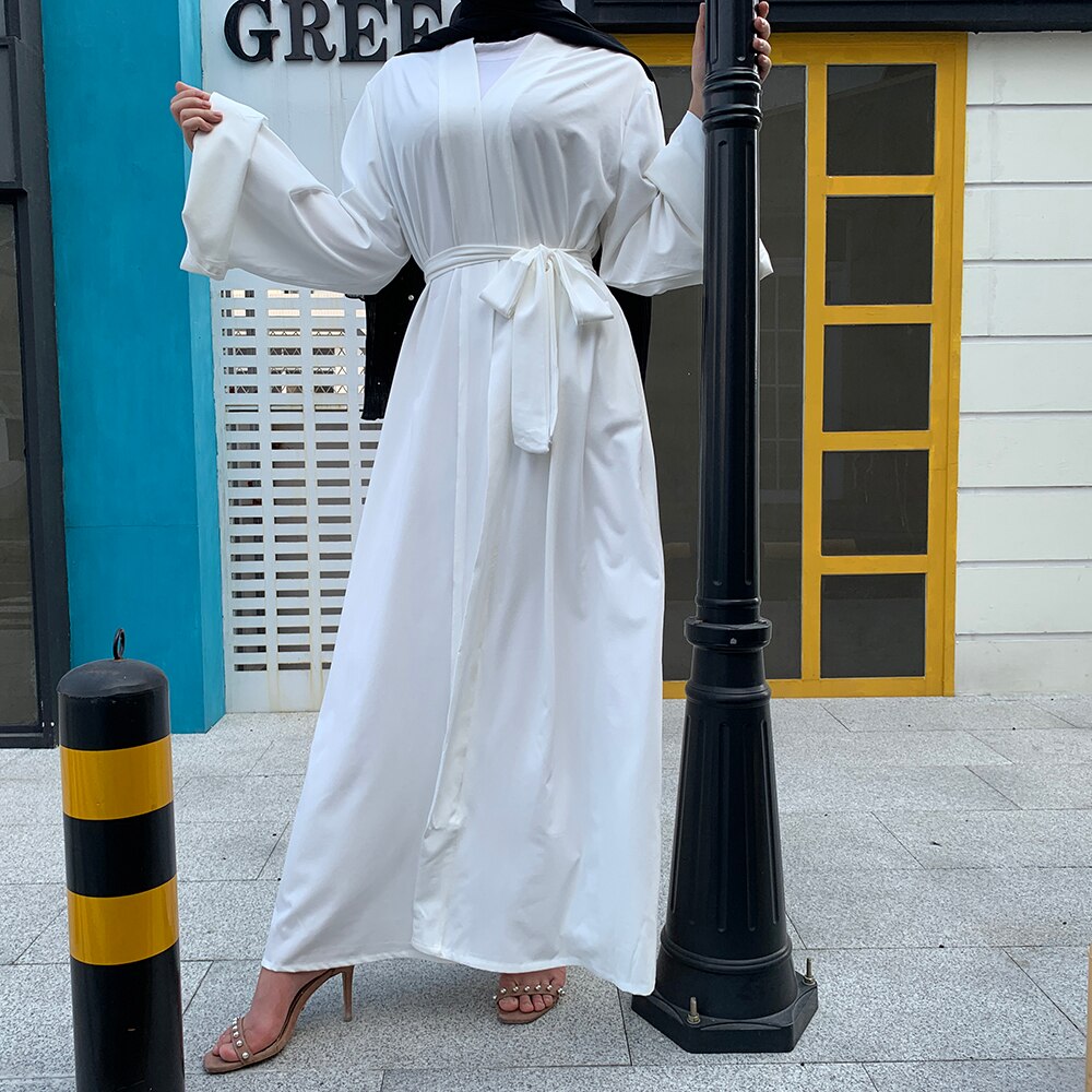 BlackPluss - Open Kaftan Kimono Cardigan Hijab
