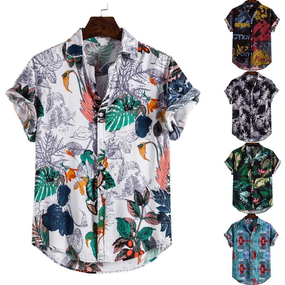 BlackPluss - Casual Hawaii Holiday Beach Shirt Tee