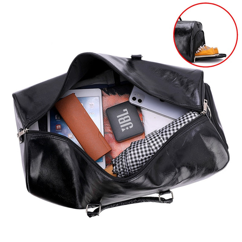 BlackPluss - High Capacity Travel Bag Luggage Unisex Leisure Fitness Weekend Bag.