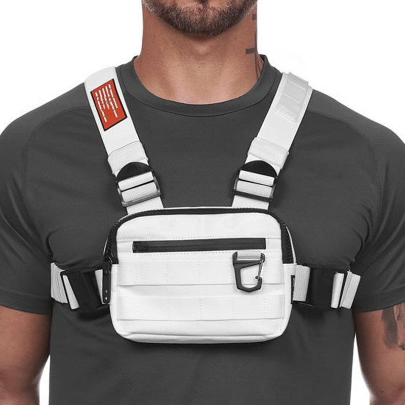 BlackPluss - New Chest Rig Men Bag Casual Function Outdoor Style.