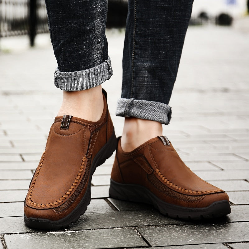 BlackPluss - Men Casual Shoes Breathable Loafers Sneakers New Fashion Comfortable