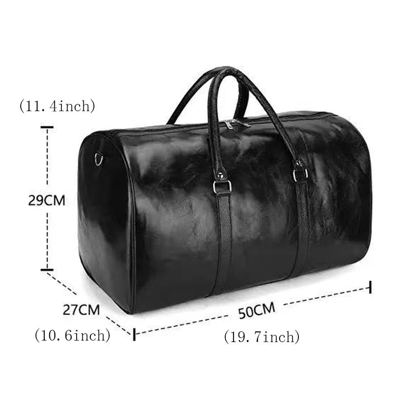 BlackPluss - High Capacity Travel Bag Luggage Unisex Leisure Fitness Weekend Bag.
