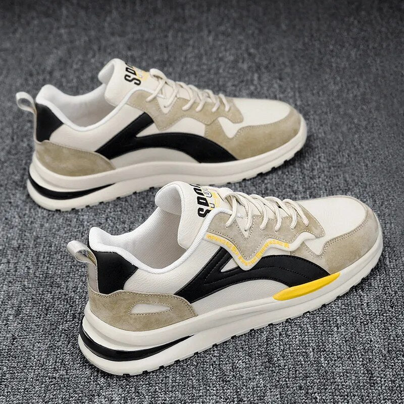 BlackPluss| Men Sneakers Mesh Breathable Man White Running Tennis Shoes