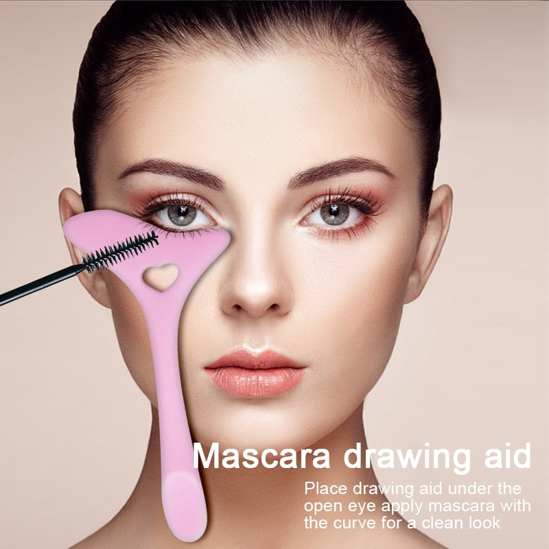 BlackPluss - Silicone Eyeliner Makeup Stencils Wing Tips Marscara Drawing