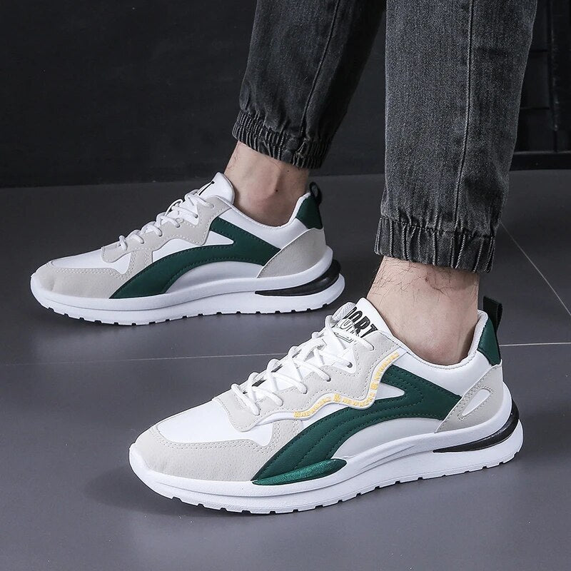 BlackPluss| Men Sneakers Mesh Breathable Man White Running Tennis Shoes
