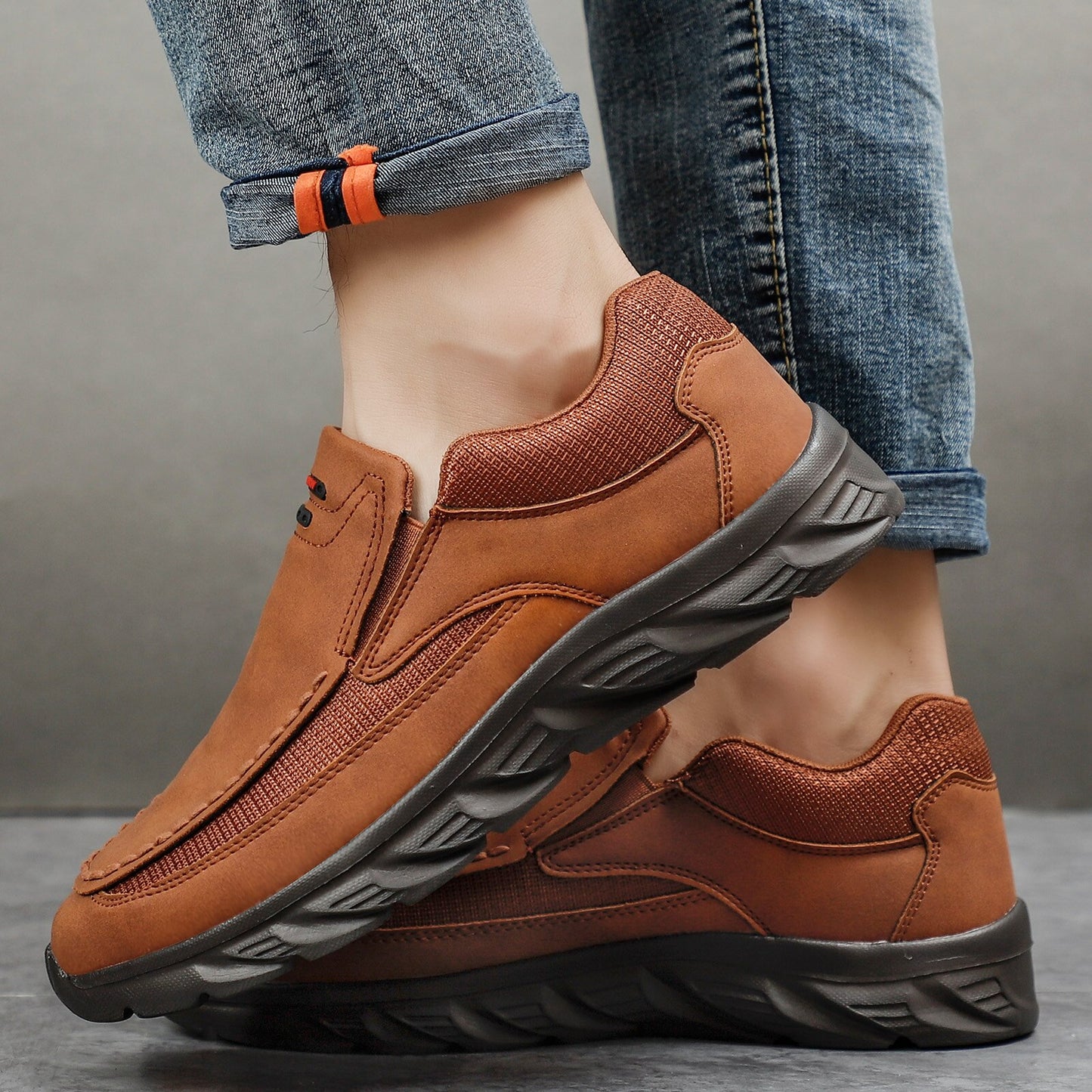 BlackPluss - Men Casual Shoes Breathable Loafers Sneakers New Fashion Comfortable