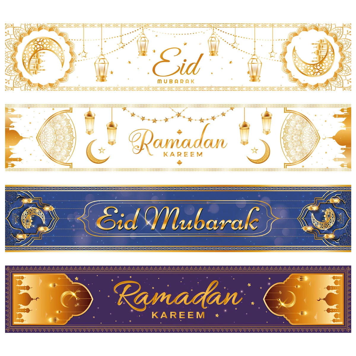 BlackPluss - Eid Mubarak Tablecloth Ramadan Decoration For Home Decoration