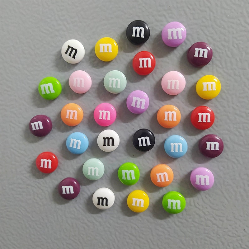 BlackPluss - Colorful Candy Fridge Magnets Photo Wall Souvenir