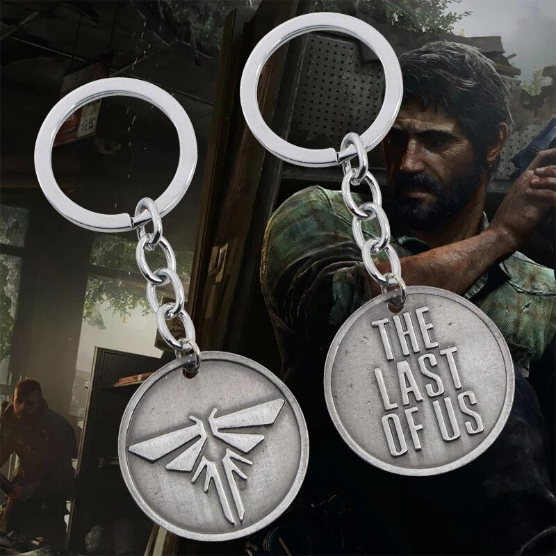 BlackPluss - The Last Of Us 2 Necklace Firefly Logo Letters Dogtag Joel Ellie