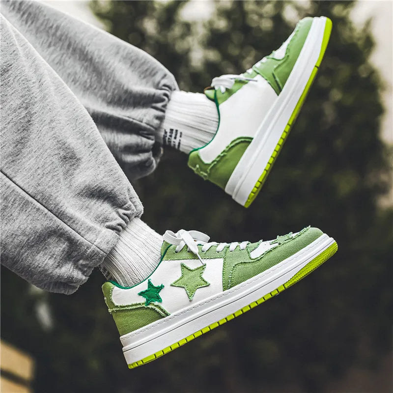 BlackPluss - Men Sneakers Vulcanized Shoes Versatile Star Design