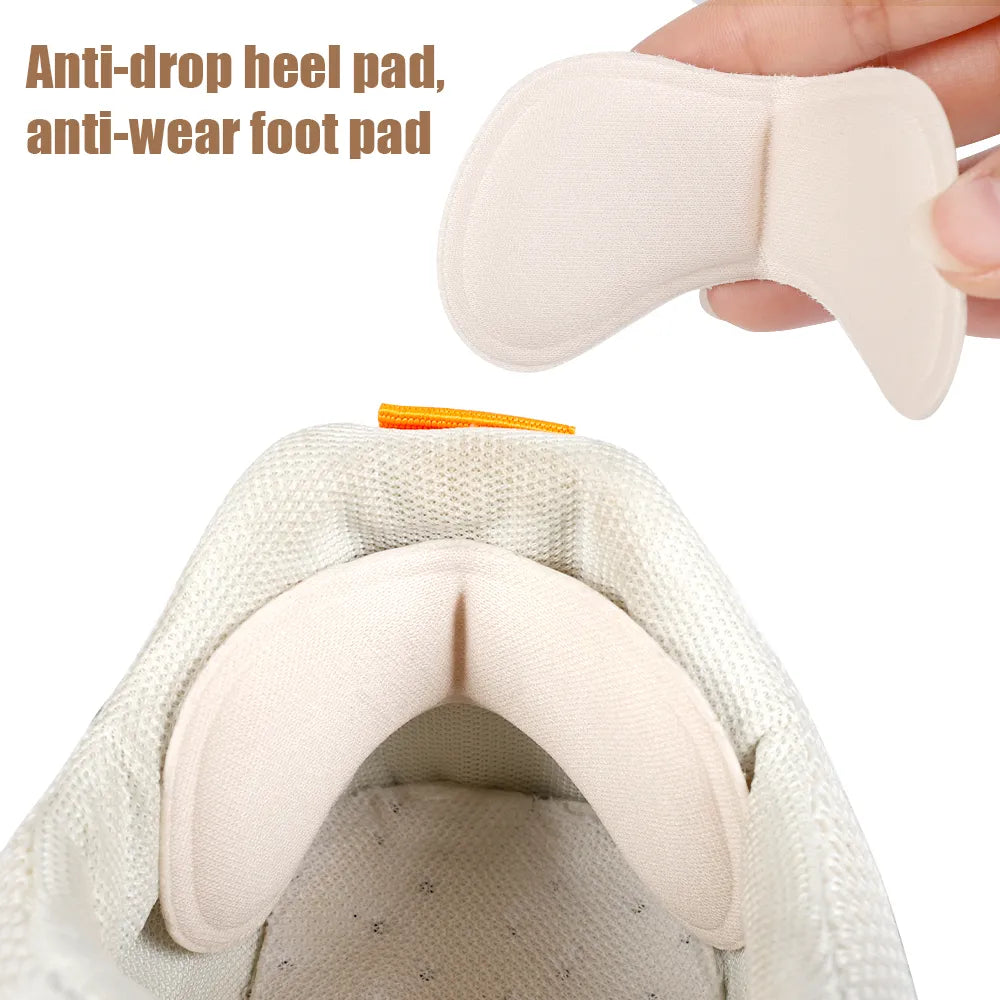 BlackPluss - 6Pairs Heel Insoles Patch Pain Relief Anti-wear Cushion Pads Feet.