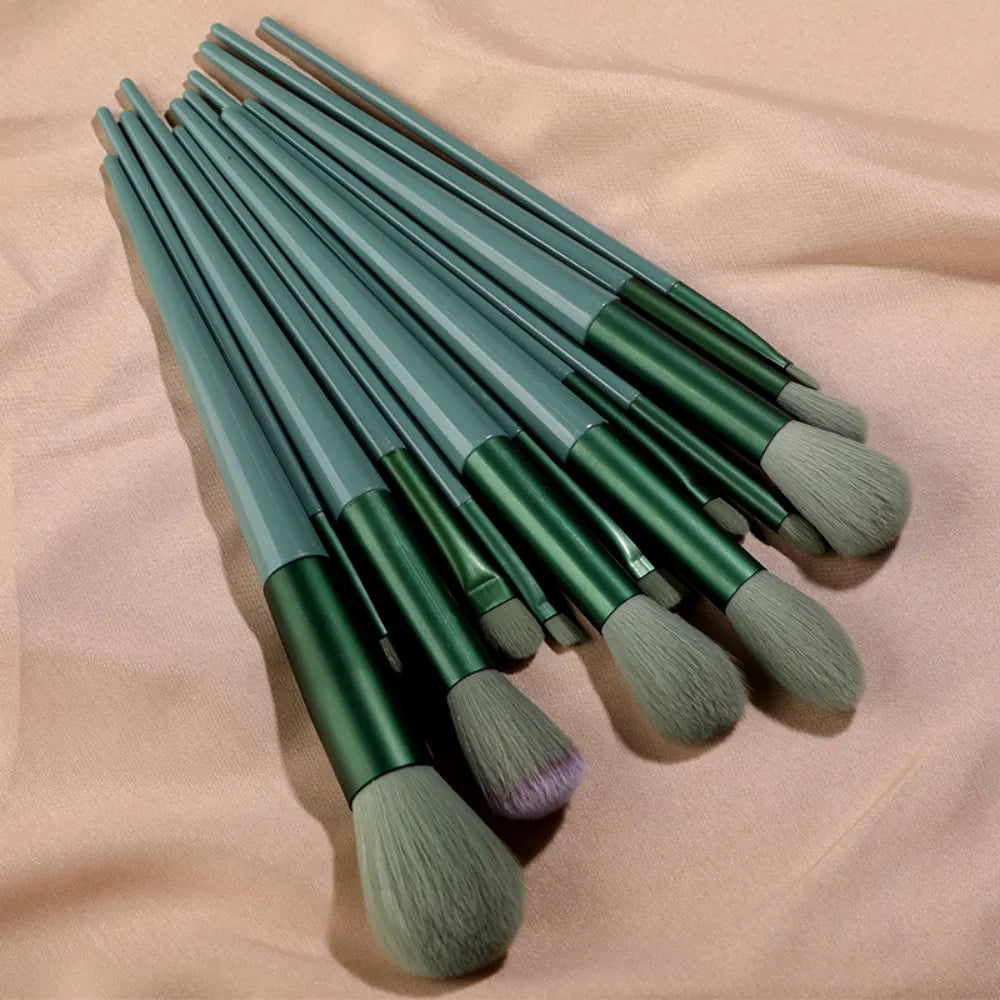 BlackPluss - 13Pcs Makeup Brush Set Make Up Concealer Brush Blush Powder Brush Eye Shadow Highlighter Foundation Brush