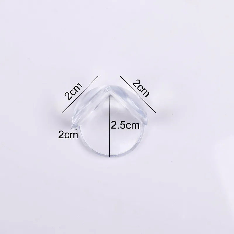 BlackPluss - 4Pcs Child Baby Safety Silicone Protector Table Corner Edge Protection.