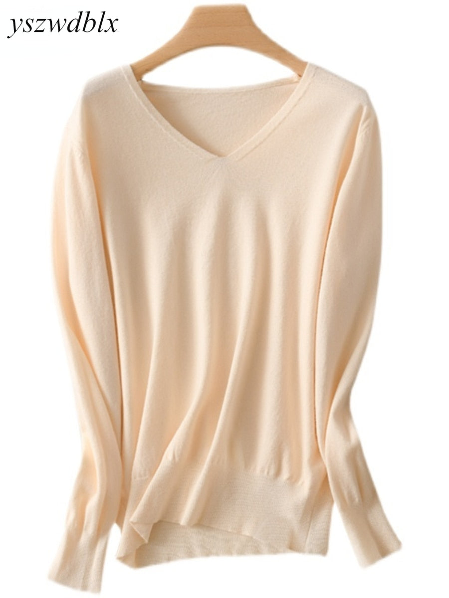 BlackPluss - Pullovers Loose Bottoming Shirt Cashmere Fashion Jumper