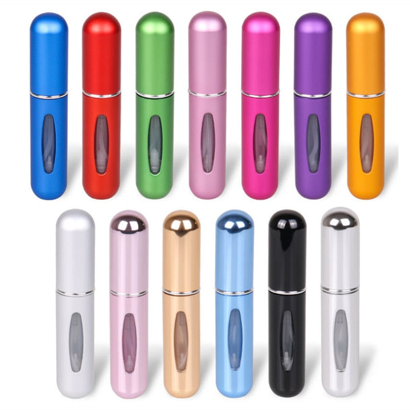 BlackPluss - 5ml Perfume Refill Bottle Portable Mini Refillable Spray Jar.