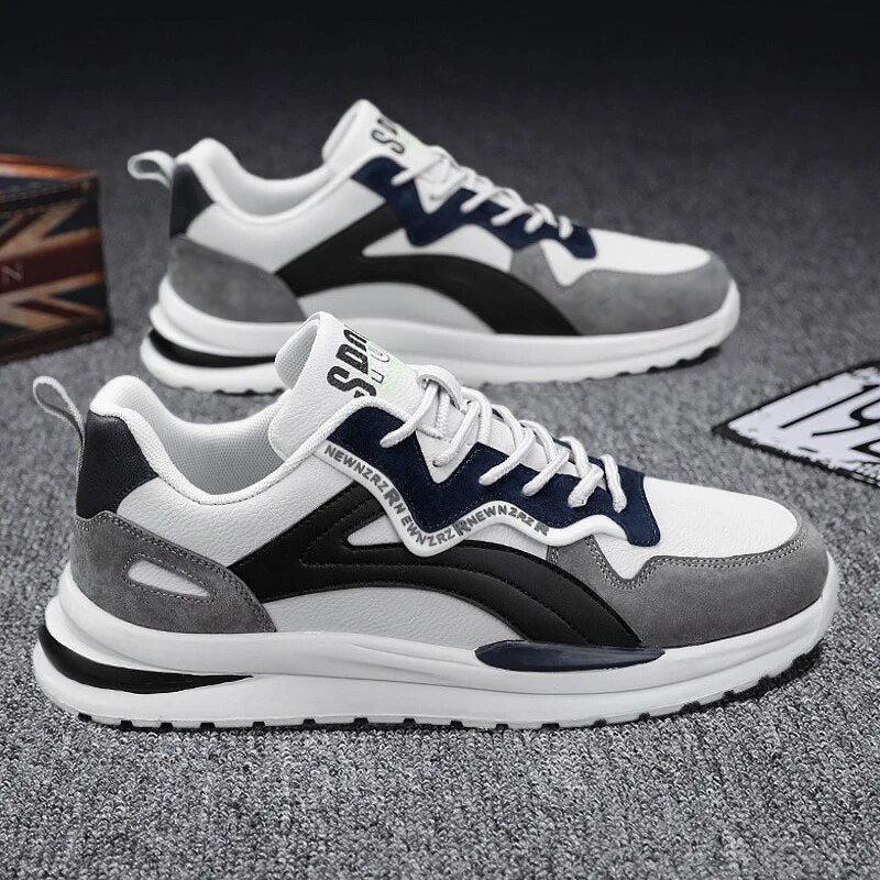 BlackPluss| Men Sneakers Mesh Breathable Man White Running Tennis Shoes