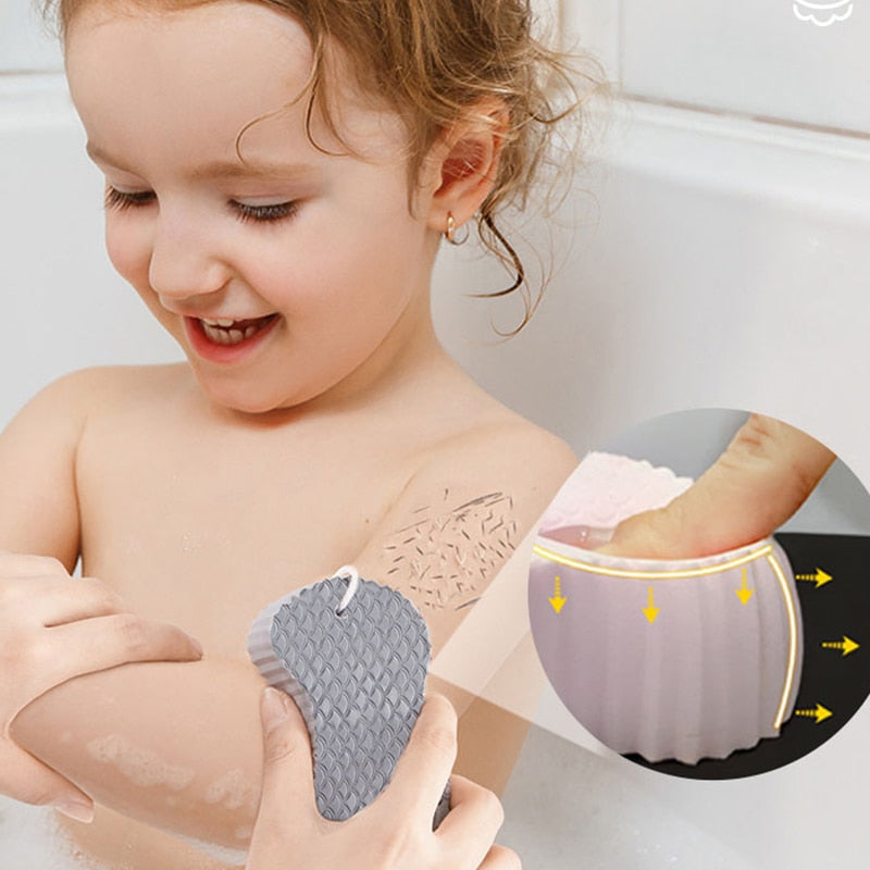 BlackPluss - Soft Sponge Body Scrubber for Baby Adults Bath