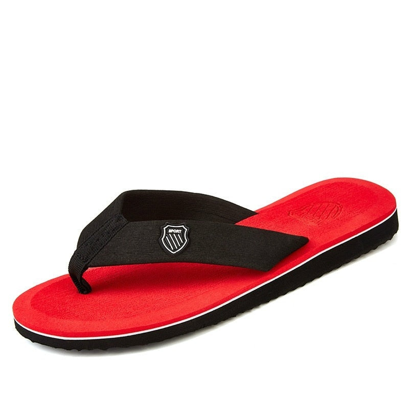 BlackPluss - Men Summer Men Flip Flops High Quality Beach Sandals Anti-slip.