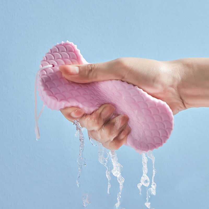 BlackPluss - Soft Sponge Body Scrubber for Baby Adults Bath