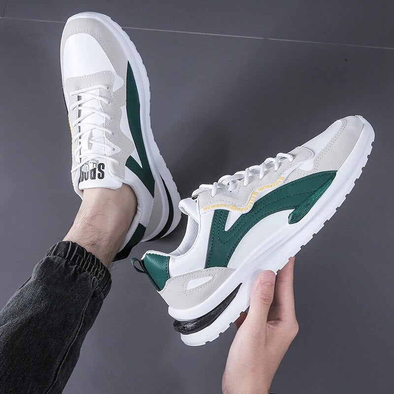 BlackPluss| Men Sneakers Mesh Breathable Man White Running Tennis Shoes