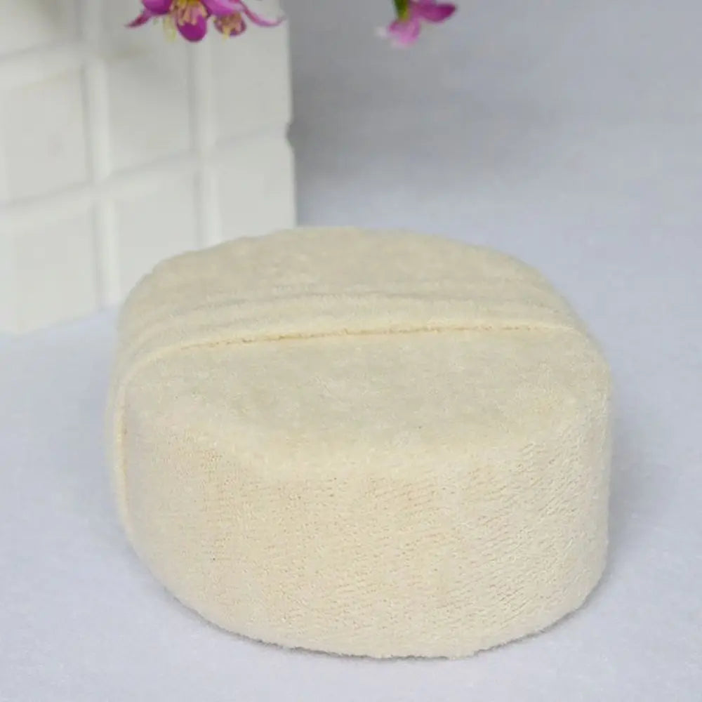 BlackPluss - Natural Loofah Bath Exfoliating Scrub Sponge Body Scrubber Exfoliator Soft Shower Brushes Back Cleaner Massager Bathing Tools