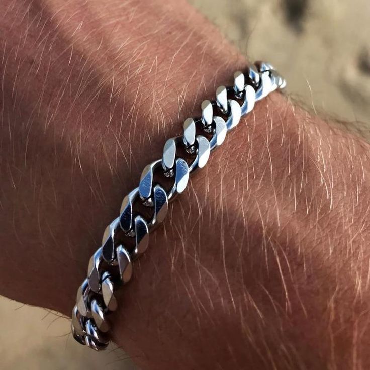 BlackPluss - Bracelet 3-11mm Chunky Miami Curb Chain Stainless Steel
