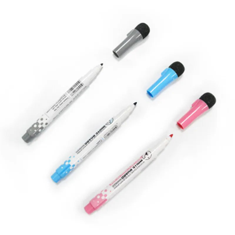 BlackPluss - A5 Magnetic Whiteboard Fridge Magnets Dry Wipe White Board