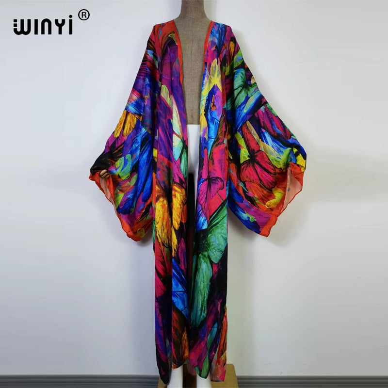 BlackPluss - Summer Butterfly printing Beach Wear Swim Suit elegant