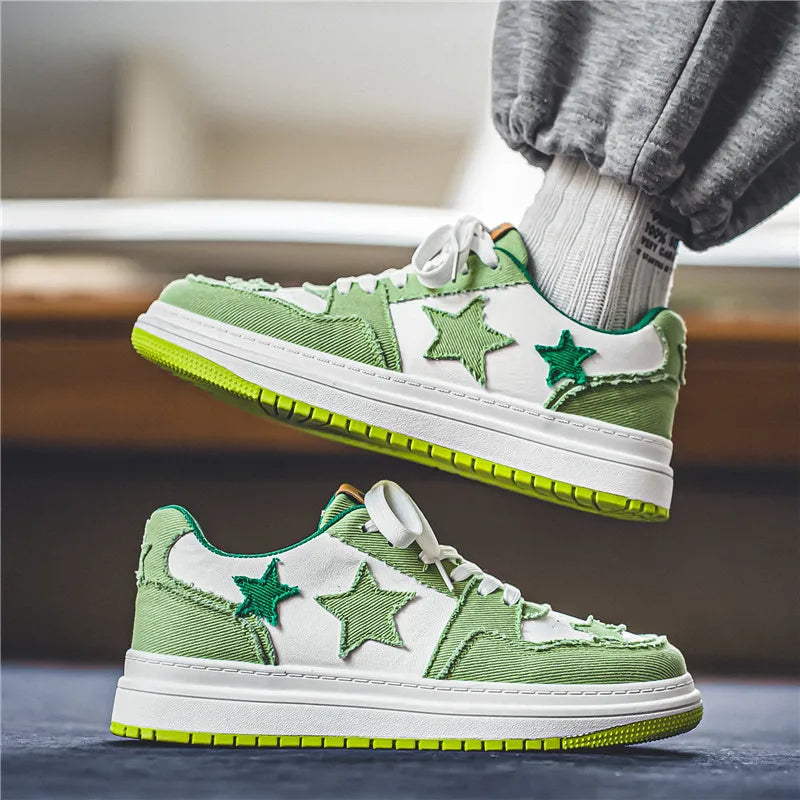 BlackPluss - Men Sneakers Vulcanized Shoes Versatile Star Design