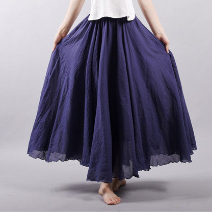 BlackPluss -  Maxi Skirts Beach Boho Vintage Summer Skirts