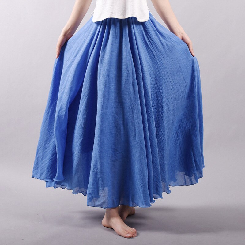 BlackPluss -  Maxi Skirts Beach Boho Vintage Summer Skirts