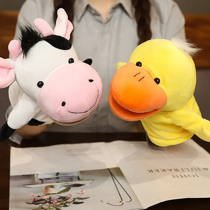 BlackPluss - Stuffed Plush Animals Toys Hand Finger Story Puppet Kawaii