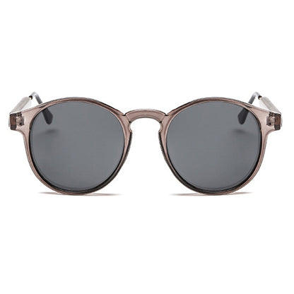 BlackPluss - Round Sunglasses Men Brand Design Transparent